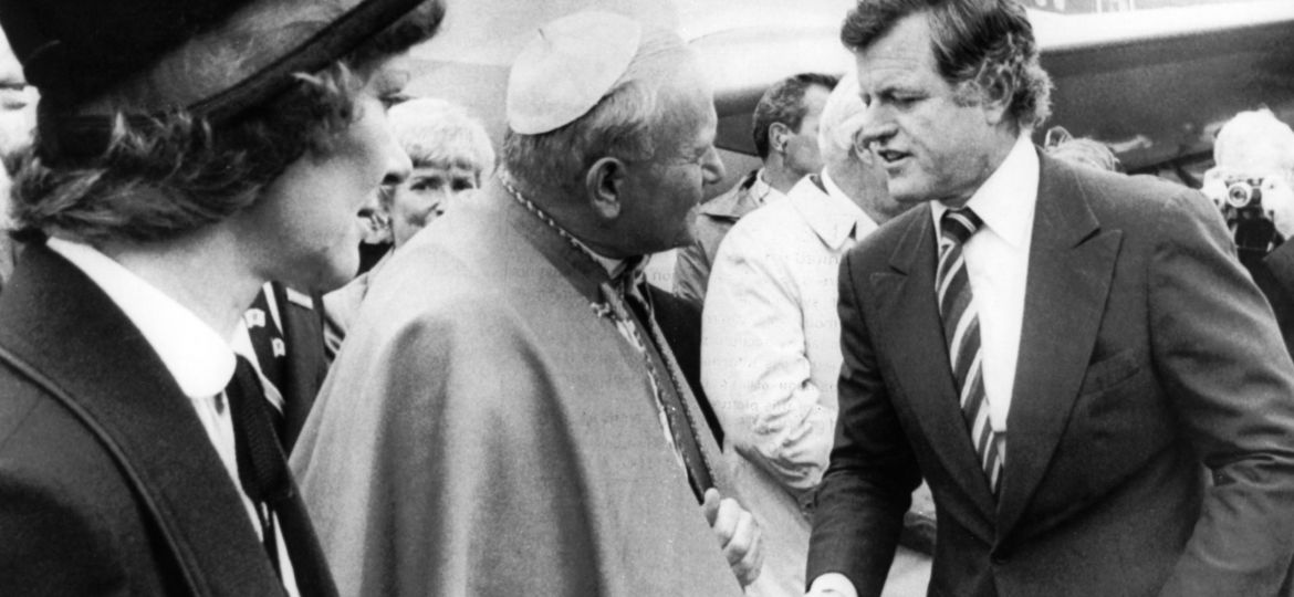 U.S. SEN. TED KENNEDY ST. JOHN PAUL II BOSTON 1979