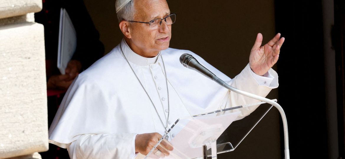 POPE LEO XIV ANGELUS CASTEL GANDOLFO