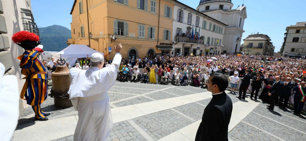 POPE LEO XIV ANGELUS AT CASTEL GANDOLFO JULY 20, 2025