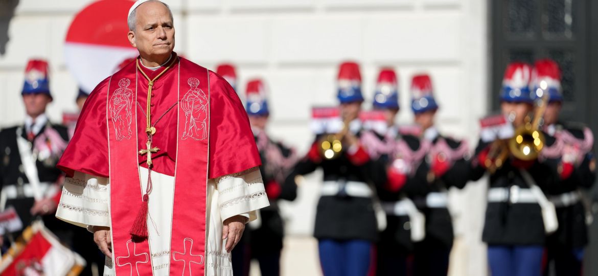 POPE LEO MONACO VISIT