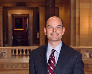 Jason Adkins, executive director and general counsel of the Minnesota Catholic Conference, is the new president of the National Association of State Catholic Conference Directors and will serve in that role until August 2028. He is pictured in an undated photo. (OSV News photo/courtesy Jason Adkins)