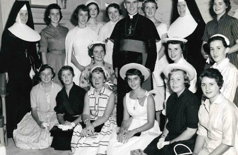 FILE ARCHBISHOP SHEEN WOMEN SOCIETY PROPAGATION FAITH