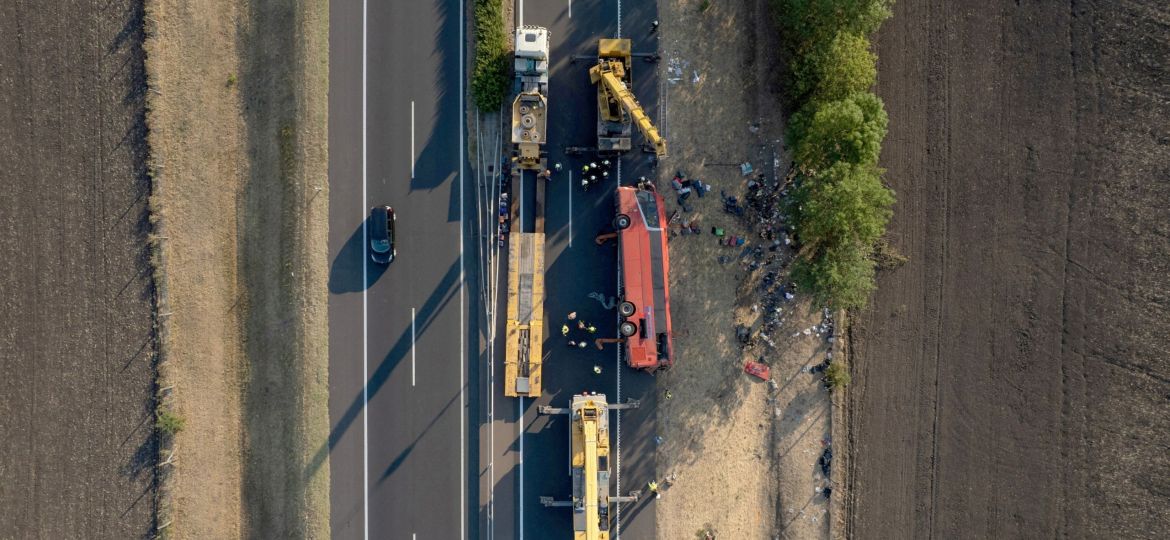 HUNGARY DEADLY BUS ACCIDENT PILGRIMS MEDJUGORJE