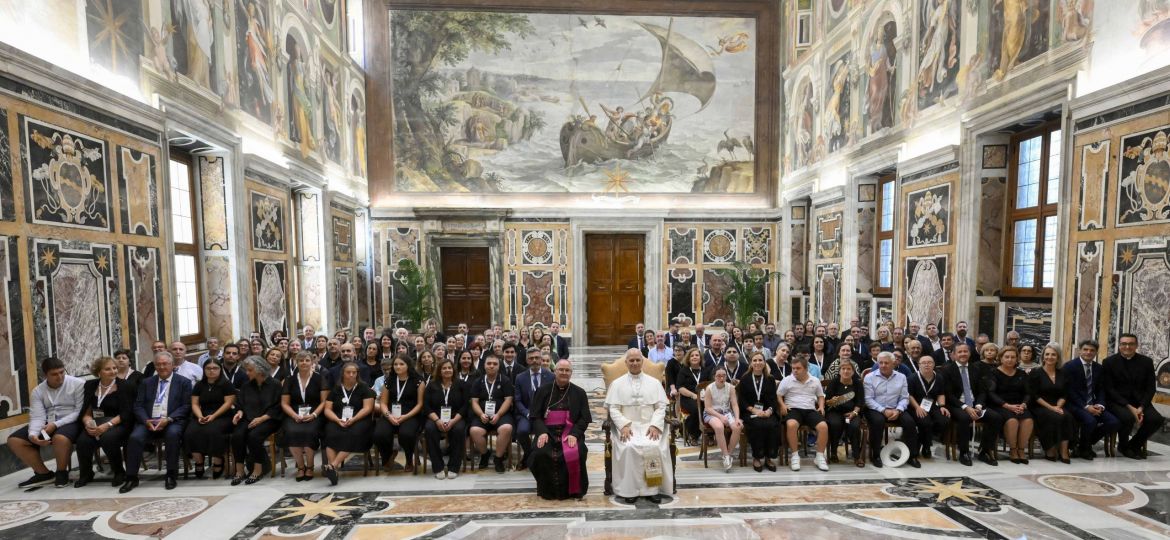 POPE LEO CEREBRAL PALSY NGO VATICAN MEETING