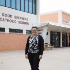 Mrs. Nieves Castillo Frazier is the new principal at Good Shepherd Catholic School in Garland.