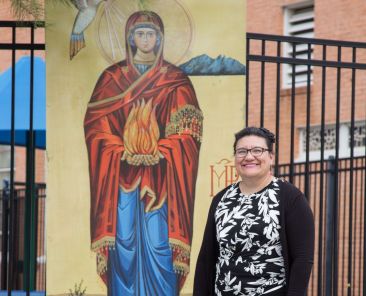 Mrs. Nieves Castillo Frazier is the new principal at Good Shepherd Catholic School in Garland.