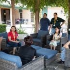 Principals Argueta and Valdez and Teachers from St. Cecilia, Santa Clara and St. Mary of Carmel Catholic schools attended a retreat on Monday which was held at St. Raphael Retreat Center in Dallas.