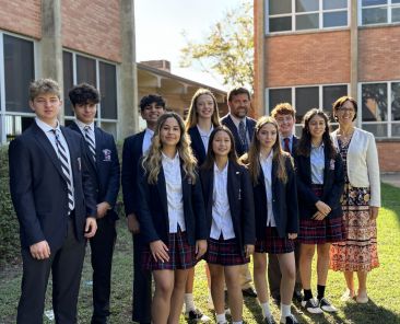 The Highlands School in Irving is marking its 40th anniversary this year as it continues to build on four decades of Catholic education, community, and growth. (COURTESY PHOTO/The Highlands School)