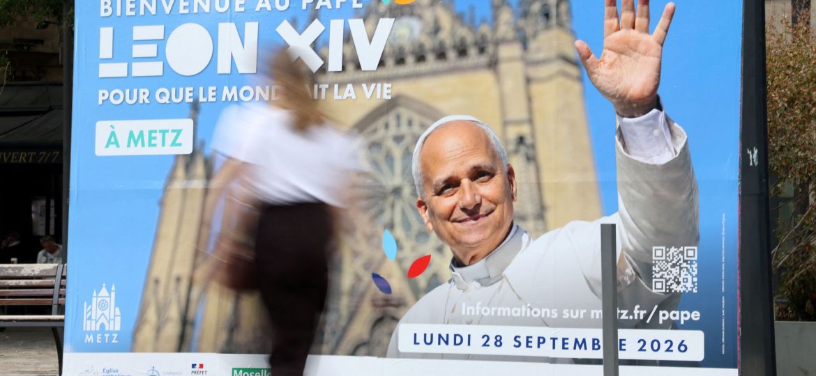 PREPARATION POPE LEO FRANCE VISIT
