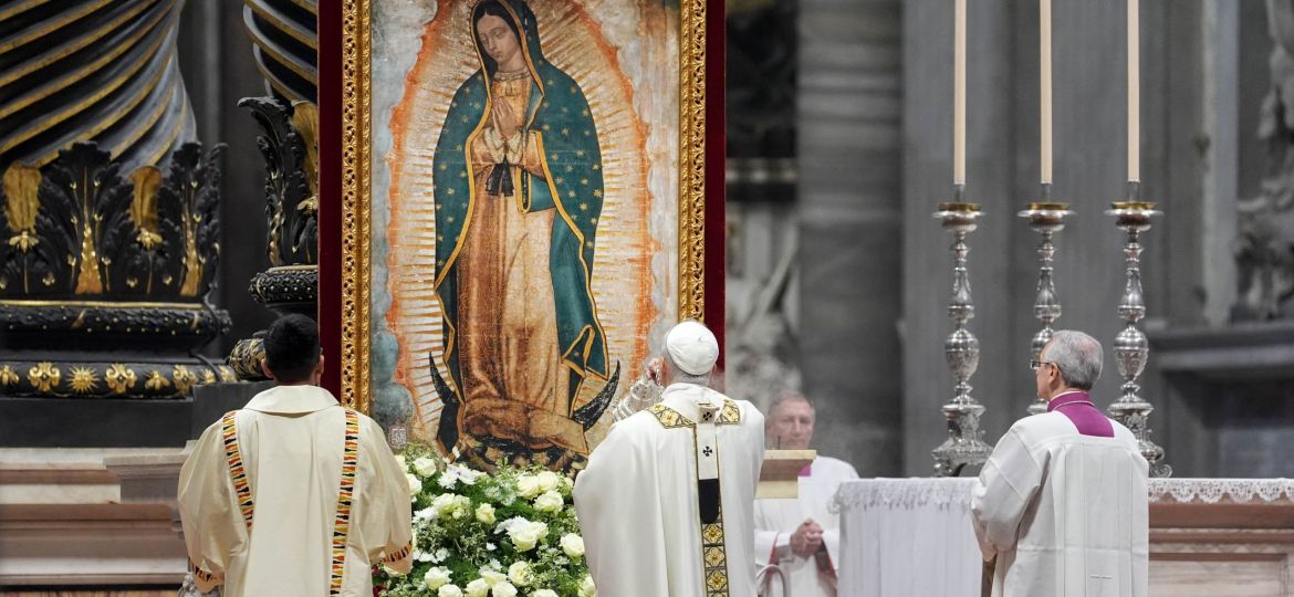 POPE LEO XIV OUR LADY OF GUADALUPE MASS