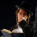 A Jewish worshipper takes part in Slichot, a prayer in which Jews offer repentance and ask God to forgive their sins, ahead of Yom Kippur, the Jewish day of atonement and the holiest day in the Jewish calendar, at the Western Wall in Jerusalem's Old City, Sept. 14, 2023. Bishop Joseph C. Bambera of Scranton, Pa., chairman of the US. bishops' Committee on Ecumenical and Interreligious Affairs, has released a video message to the Jewish community as it celebrates Yom Kippur Sept. 20-21 amid rising antisemitism. (OSV News photo/Amir Cohen, Reuters)