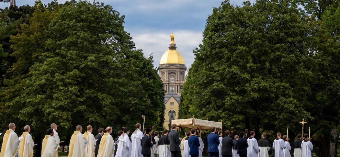 NOTRE DAME CONSECRATION SACRED HEART