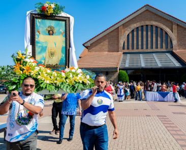 Fiesta del Divino Salvador en la Parroquia San Lucas en Irving, Diócesis de Dallas, el 2 de Agosto del 2026.