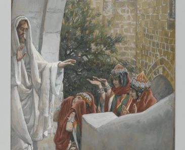 "The Canaanite's Daughter" (c. 1900) watercolor by James Tissot (1836-1902). Public Domain. (OSV News photo/courtesy Brooklyn Museum)