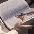 Pope Leo XIV is pictured praying his October 2026 prayer intention dedicated to mental health. Holding an image of St. Dymphna, patroness of people suffering from mental disorders and of mental health professionals, Pope Leo addressed the Lord, saying that it is he who knows the innermost depths of our hearts and "the silent wounds that sometimes no one sees." (OSV News screenshot /Pope's Worldwide Prayer Network)