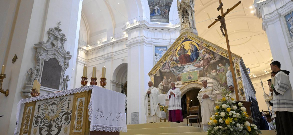 POPE LEO VISITS ASSISI